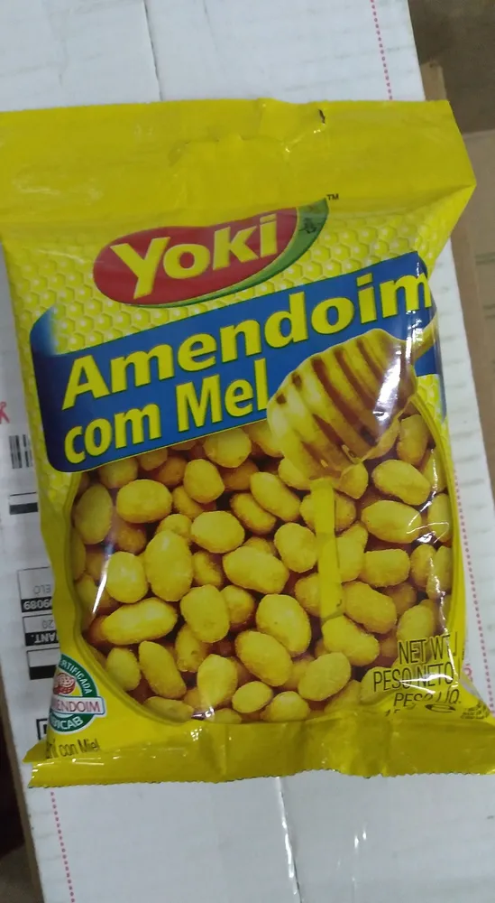 Amendoim Com Mel Yoki Pacote 150g