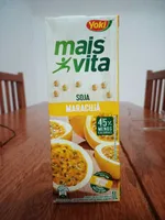 Alimento com soja sabor maracujá