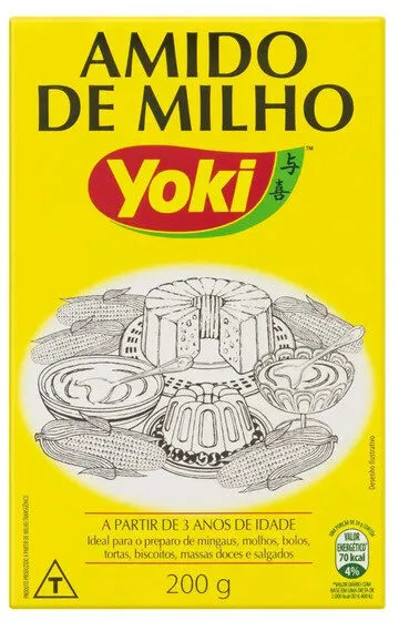 Amido De Milho Yoki Caixa 200g