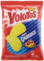 Batata Frita Ondulada Churrasco Yoki Yokitos Pacote 45g