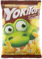 Salgadinho De Milho Queijo Lua Yoki Yokitos Pacote 45g