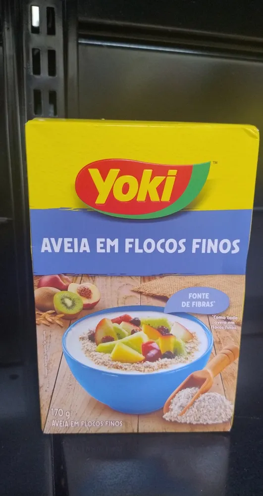 aveia em flocos finos yoki