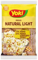 Pipoca Para Micro Ondas Natural Light Zero Sódio Yoki Pacote 50g