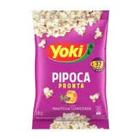 Pipoca Pronta Manteiga Temperada Yoki Pacote 28g