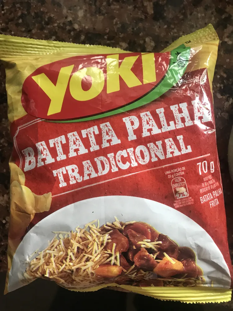 Batata Palha Tradicional Yoki Pacote 70g