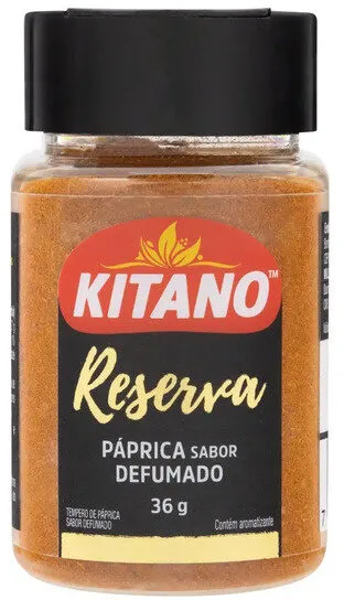 Páprica Defumado Kitano Reserva Frasco 36g