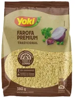 Farofa De Mandioca Tradicional Yoki Premium Pacote 380g