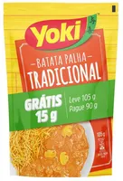 Batata Palha Tradicional Yoki Sachê Leve 105g Pague 90g Edição Especial Yoker Messe