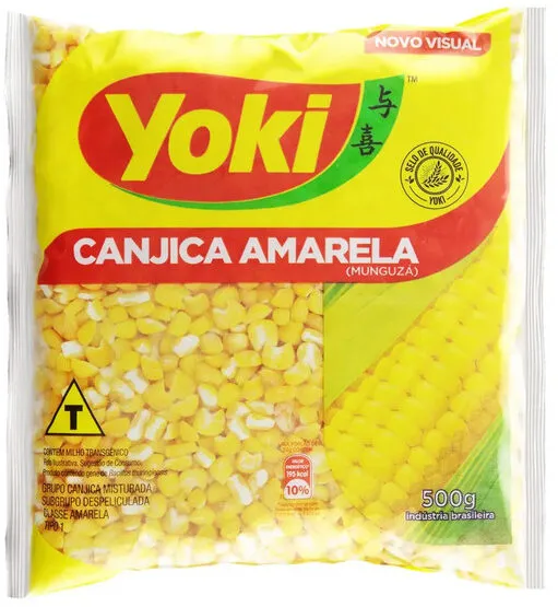 Canjica De Milho Amarela Tipo 1 Yoki Pacote 500g