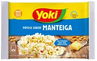 Pipoca Para Micro Ondas Manteiga Yoki Pacote 100g