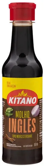 Molho Inglês Worcestershire Kitano Frasco 150ml