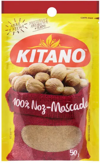 Noz Moscada Kitano Pacote 50g
