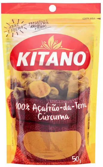 Açafrão Da Terra Kitano Pacote 50g