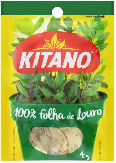 Louro Folha Kitano Pacote 4g