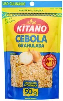 Cebola Granulada Kitano Pouch 50g Embalagem Econômica