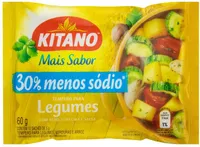 Tempero Pó Para Legumes Kitano Pacote 60g 12 Unidades