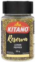 Tempero Lemon Pepper Kitano Reserva Frasco 50g