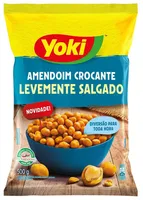 Amendoim Crocante Salgado Yoki Pacote 500g