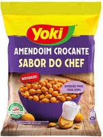 Amendoim Crocante Alho E Limão Yoki Sabor Do Chef Pacote 150g