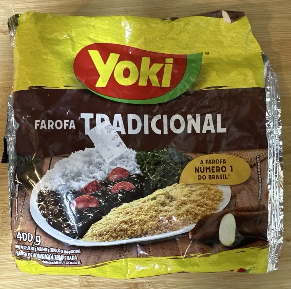 Farofa De Mandioca Tradicional