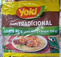 Farinha de mandioca temperada