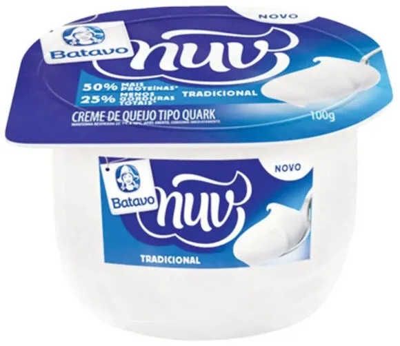 Creme Quark Tradicional Batavo Nuv Pote 100g