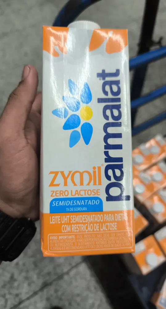 Leite semidesnatado zero lactose 1 copo