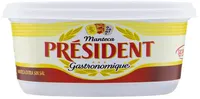 Manteiga Extra Sem Sal Président Gastronomique Pote 200g