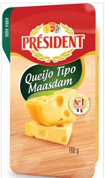 Queijo Maasdam Président 160g
