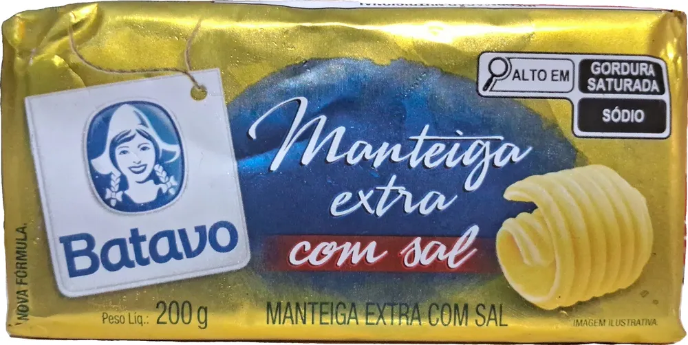 Manteiga extra com sal