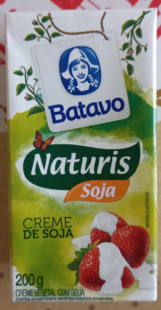 Creme de soja