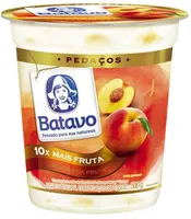 Iogurte Integral Pêssego Batavo Pedaços Pote 500g