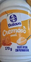Iogurte integral com preparado de mel