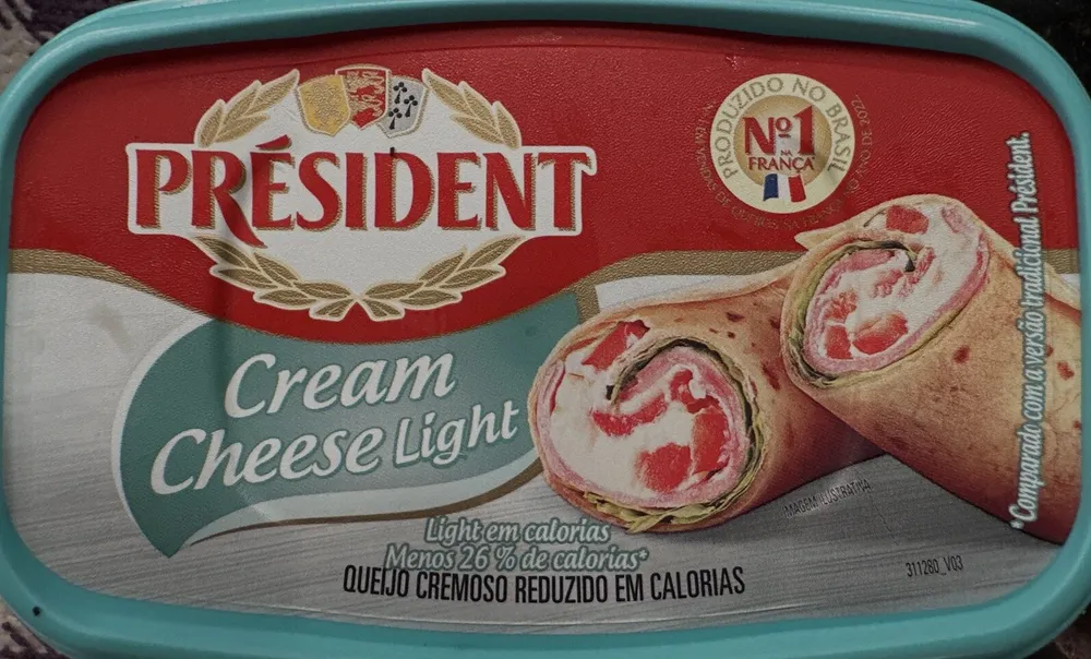 Cream Cheese Light Président Pote 150g