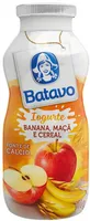 Iogurte Parcialmente Desnatado Banana, Maçã E Cereal Batavo Frasco 170g