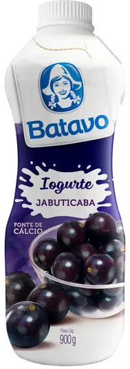 Iogurte Parcialmente Desnatado Jabuticaba Batavo Garrafa 900g