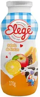 Bebida Láctea Fermentada Salada De Frutas Elegê Frasco 170g