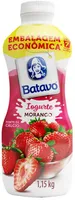 Iogurte Parcialmente Desnatado Morango Batavo Garrafa 1,15kg Embalagem Econômica