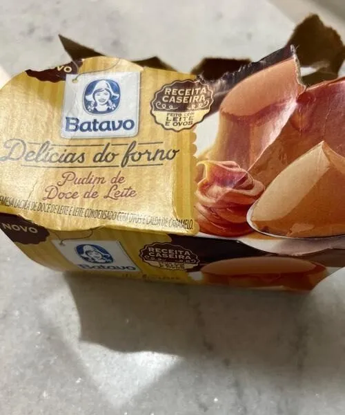Pudim de Doce de Leote Pronto Batavo