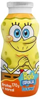 Iogurte Parcialmente Desnatado Frutas E Cereal Bob Esponja Batavo Batavinho Frasco 170g