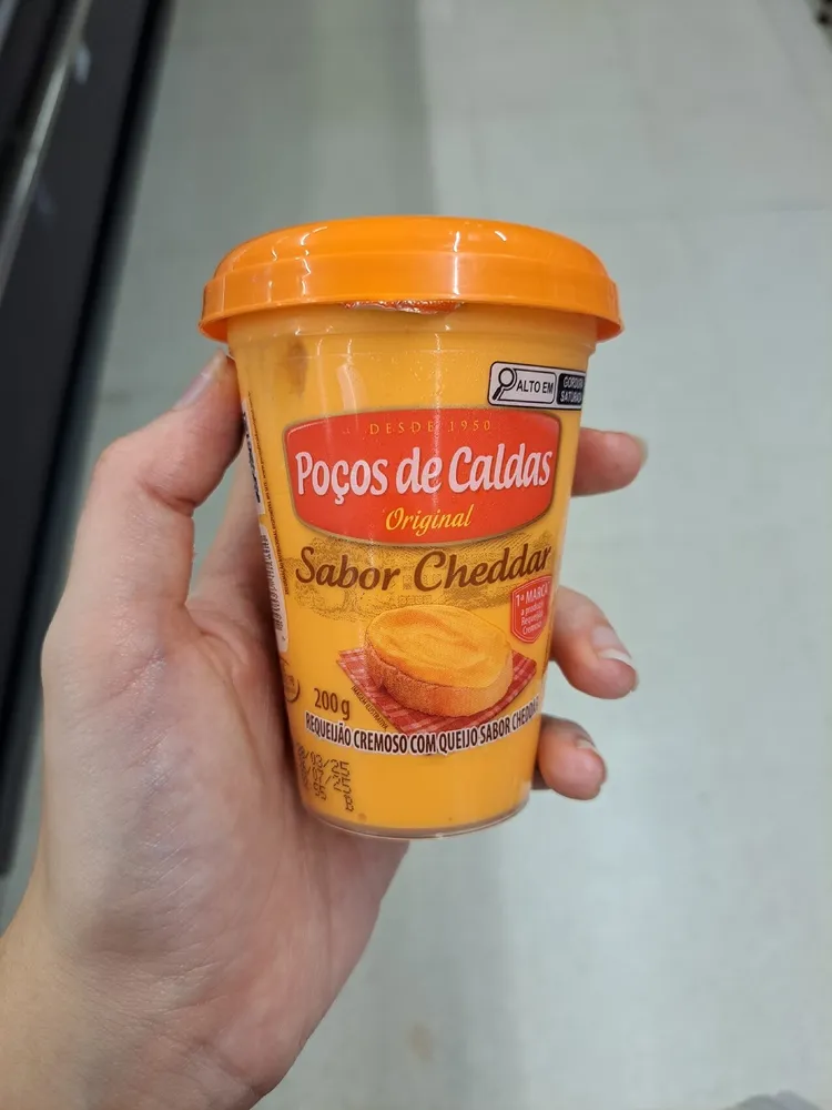 Requeijão Sabor Cheddar
