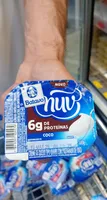 Creme de queijo tipo quark com preparado de coco