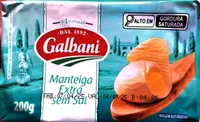 Manteiga extra sem sal