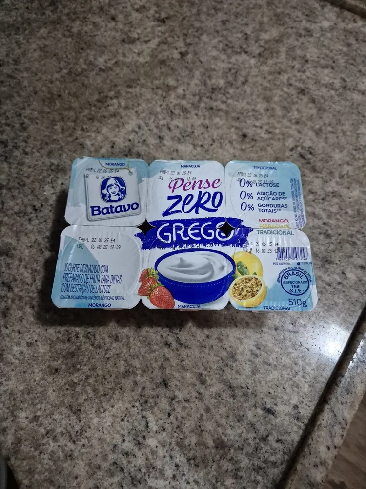 Iogurte grego  zero