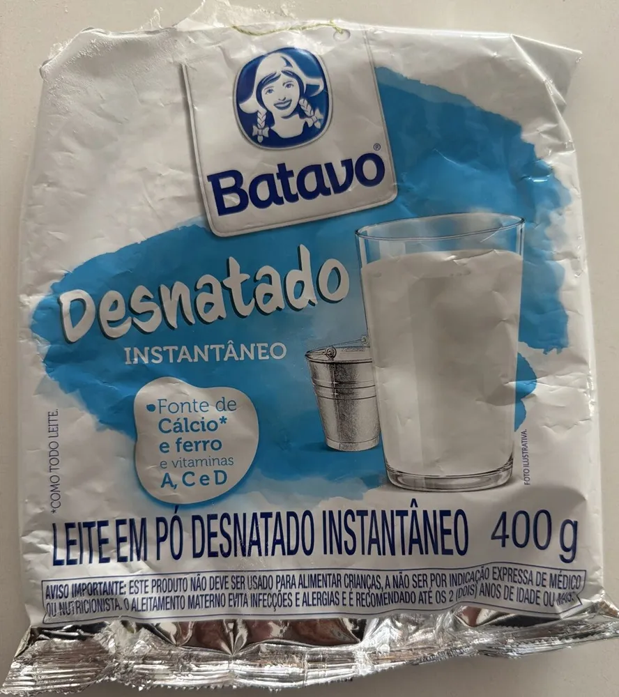 Leite em pó desnatado