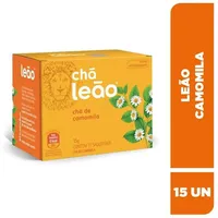 Chá Camomila Chá Leão Caixa 15g 15 Unidades