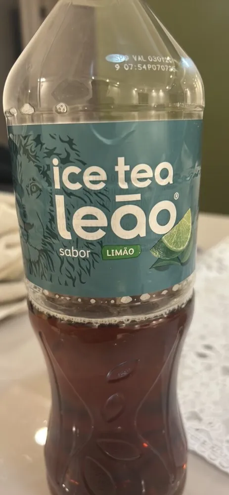 Ice tea sabor limão