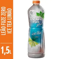 Chá Preto Ice Tea Limão Leão Zero Garrafa 1,5l