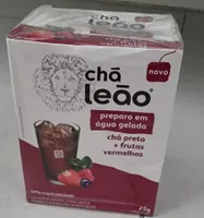 Chá Preto + Frutas Vermelhas Gelado