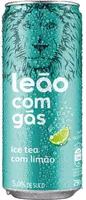 Chá Preto Com Gás Limão Leão Lata 290ml